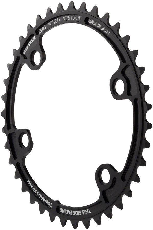 Rotor noQ 110 x 4 Asymmetric BCD Round Chainring 39t inner use 53t outer  rings