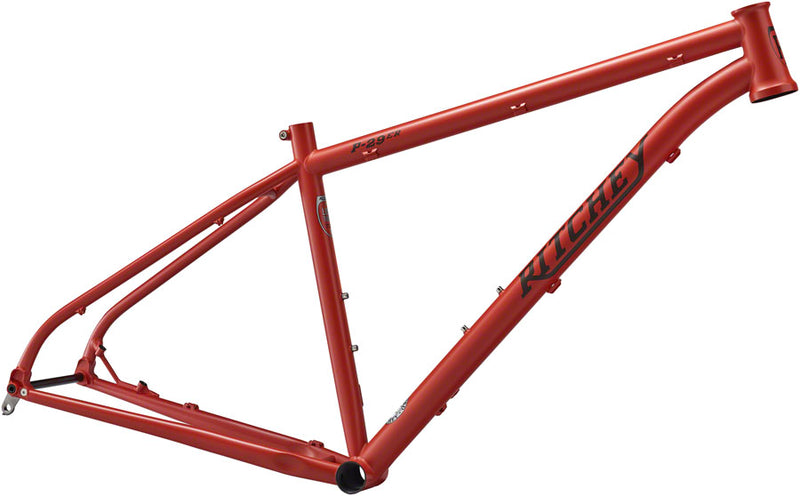 Ritchey P-29er Frameset - 29" Steel Dirt in Blood Large