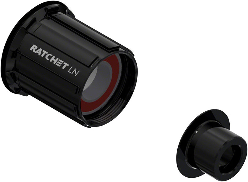 DT Swiss Ratchet LN Freehub Body - Shimano HG 11 MTN, Standard, Aluminum, Sealed Bearing, Kit w/ End Cap, 12 x 142/148 mm