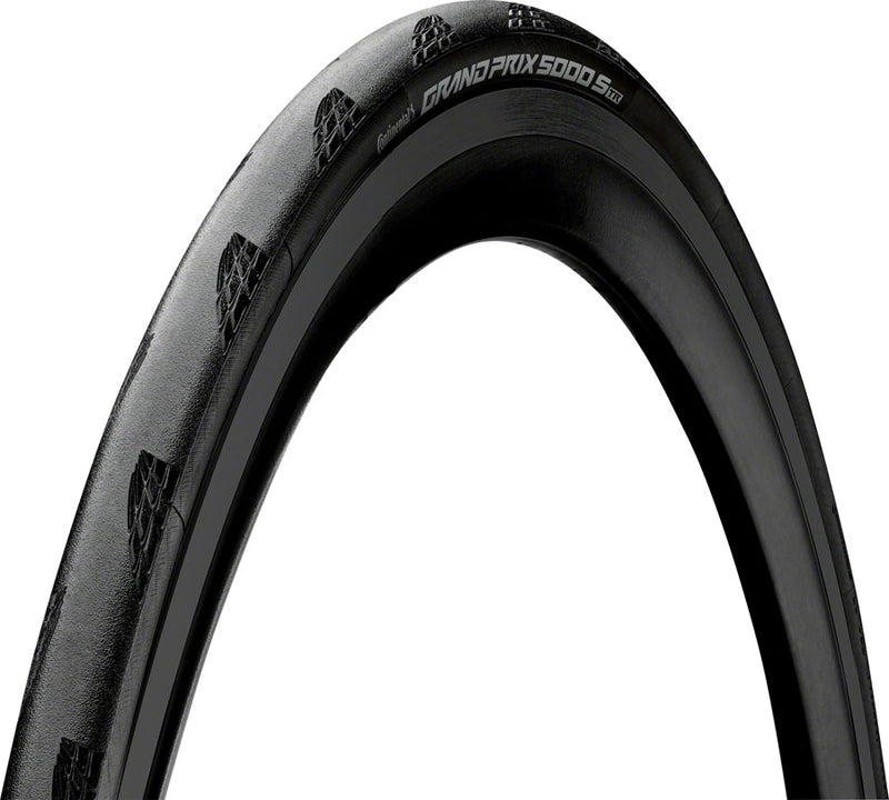 Continental Grand Prix 5000 S TR Tire - 700 x 28, Tubeless, Folding, Black, BlackChili, Vectran Breaker, LazerGrip, ACT