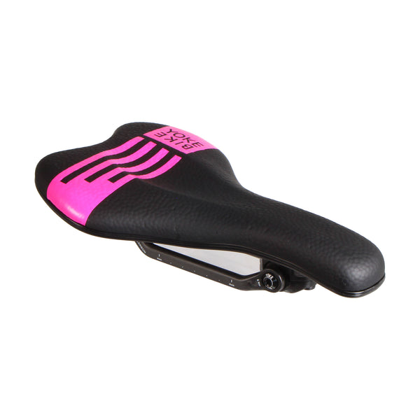 Bike Yoke Sagma Carbon Saddle 142 - Black/Pink - Pro Bike Supply