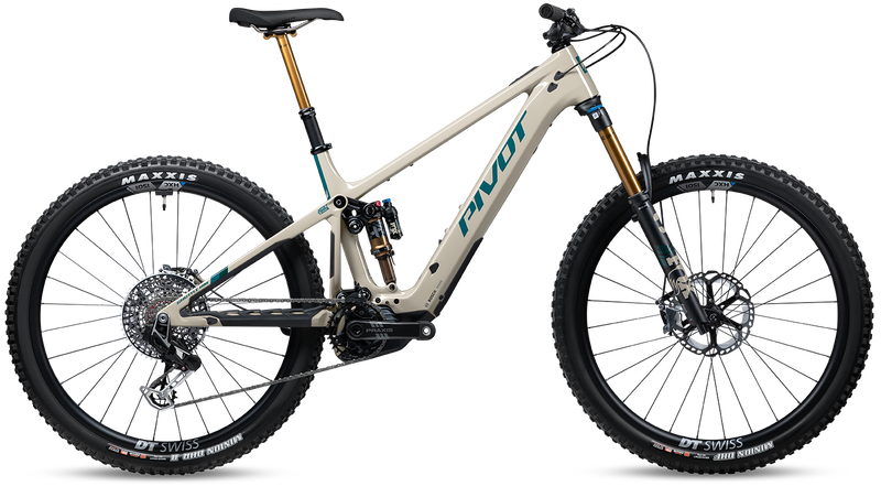 2024 Pivot Shuttle AM Complete Carbon 29" Mountain E-Bike - TEAM XX Eagle Transmission, Small, Mojave Willow Green