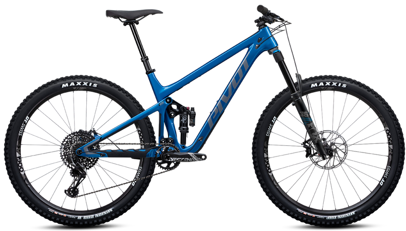 Pivot Switchblade Complete Carbon 29" Mountain Bike - Ride GX/X01, Bass Boat Blue