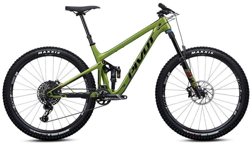 Pivot Switchblade Complete Carbon 29" Mountain Bike - Ride GX/X01, Electric Lime