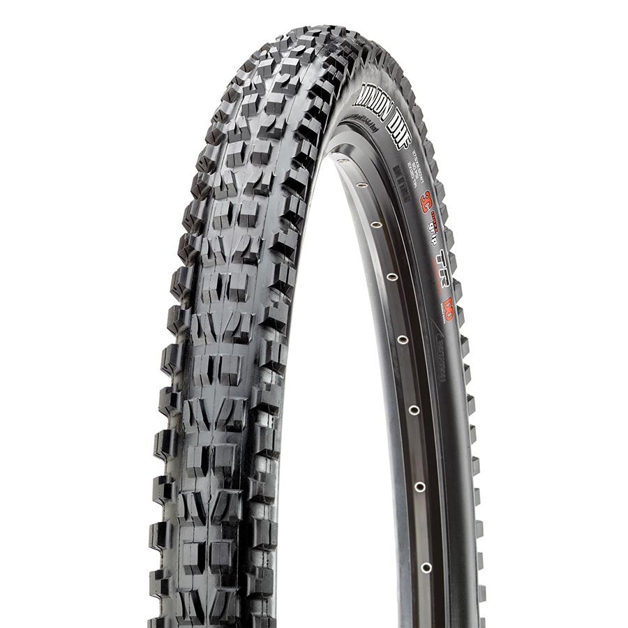 Maxxis Minion DHR2 Mountain Tire 27.5"x2.50 Folding Tubeless Ready 3C Maxx Grip Double Down 120x2TPI Black