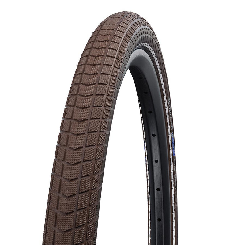 Schwalbe Big Ben Tire 26x2.15 Wire Clincher SBC KevlarGuard 50TPI Brown