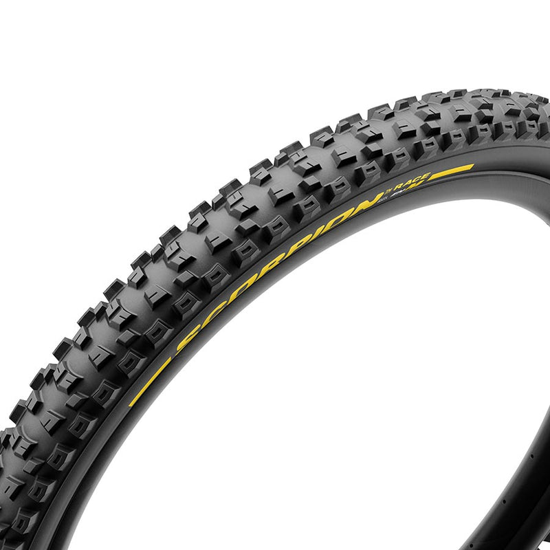 Pirelli Scorpion Race Enduro M Mountain Tire 27.5x2.5 Folding Tubeless Ready SmartEVO DH DualWALL 60TPI Black