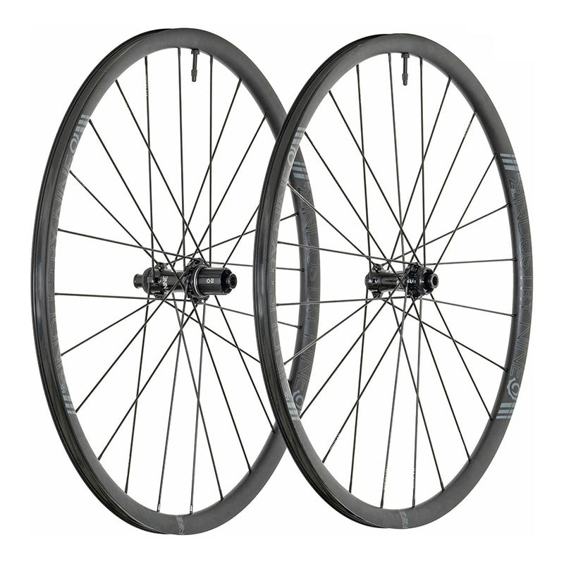 Industry Nine Solix G AR25 Wheel Front and Rear 700C / 622 Holes: F: 24 R: 24 F: 12mm R: 12mm F: 100 R: 142 Disc Center Lock Shimano Road 11 Set