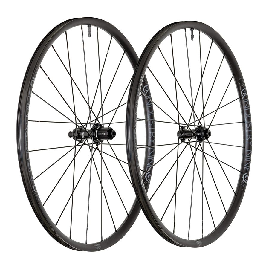 Industry Nine Solix G GRCX Wheel Front and Rear 700C / 622 Holes: F: 24 R: 24 F: 12mm R: 12mm F: 100 R: 142 Disc Center Lock SRAM XD-R Set