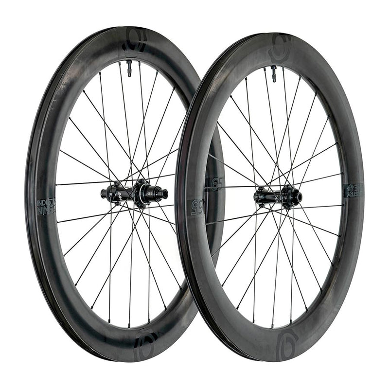 Industry Nine Solix SL i9 65 Wheel Front and Rear 700C / 622 Holes: F: 24 R: 24 F: 12mm R: 12mm F: 100 R: 142 Disc Center Lock SRAM XD-R Set