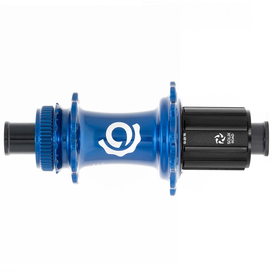 Industry Nine Solix G Classic Rear HG11 Disc Hub Rear 28H 12mm TA 142mm Shimano HG 11 Blue