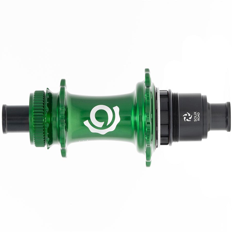 Industry Nine Solix G Classic Rear XD-R Disc Hub Rear 24H 12mm TA 142mm SRAM XD-R Green