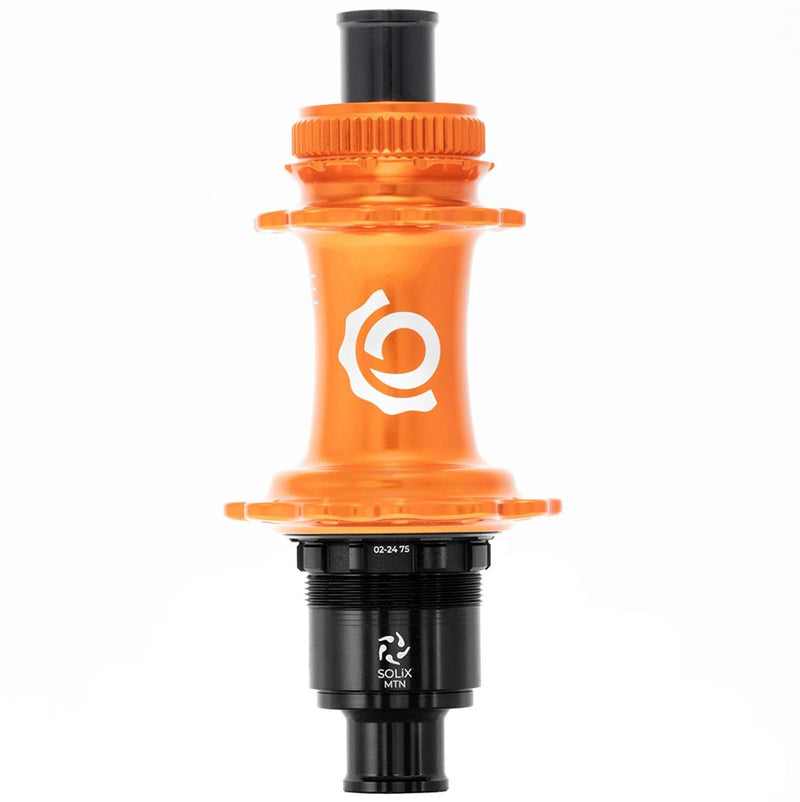 Industry Nine Solix M Classic Rear XD Disc Hub Rear 28H 12mm TA 148mm SRAM XD Orange