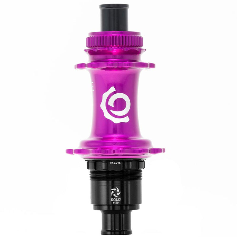 Industry Nine Solix M Classic Rear XD Disc Hub Rear 28H 12mm TA 148mm SRAM XD Purple