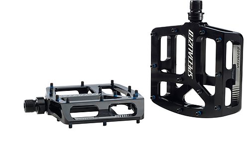 Specialized bennies platform pedals black ano 9/16"