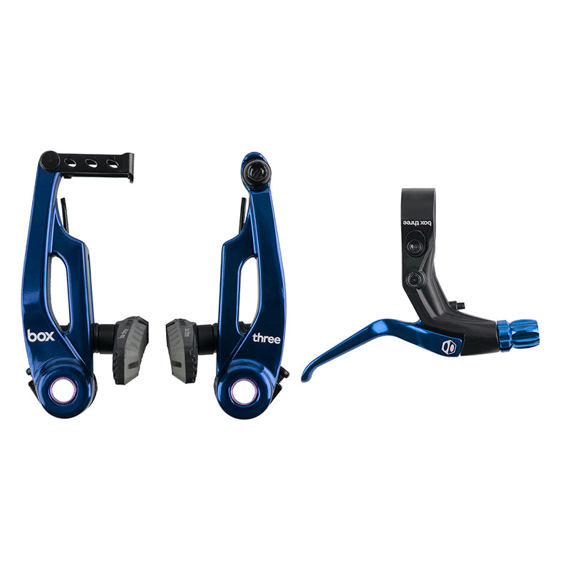 Box components Box Three V-Brake Kit Frt or Rr Blue 108mm