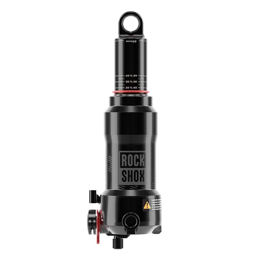 RockShox Deluxe Nude RL3 C1 Rear shock 165x45 Shaft Eyelet: Trunnion Body Eyelet: Standard Progressive 0Pos/0Neg Tokens W/1 Efficiency Token LM Tune430 Lockout