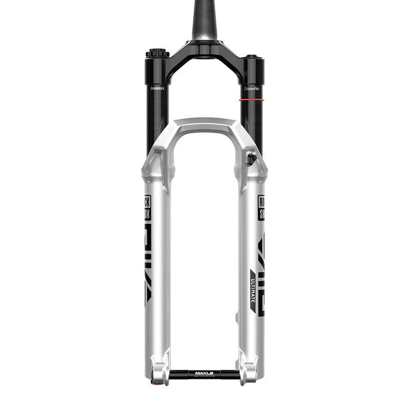 RockShox Pike Ultimate C2 Suspension Fork 27.5 DebonAir+ W/ButterCups 120mm 1-1/8-1.5 15x110mm TA Rake: 37mm Silver