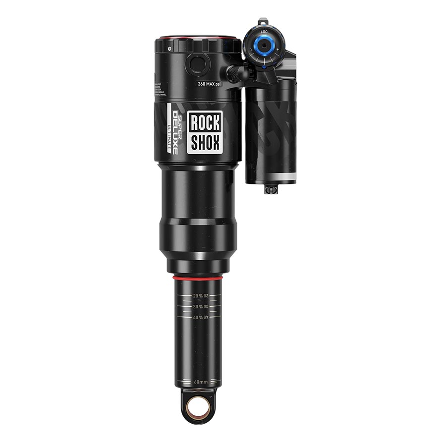 RockShox Super Deluxe Ultimate C2 Rear shock 185x47.5 Shaft Eyelet: Trunnion Body Eyelet: Standard 0 Neg/2 Pos Token Reb55/Comp30 Lockout 4