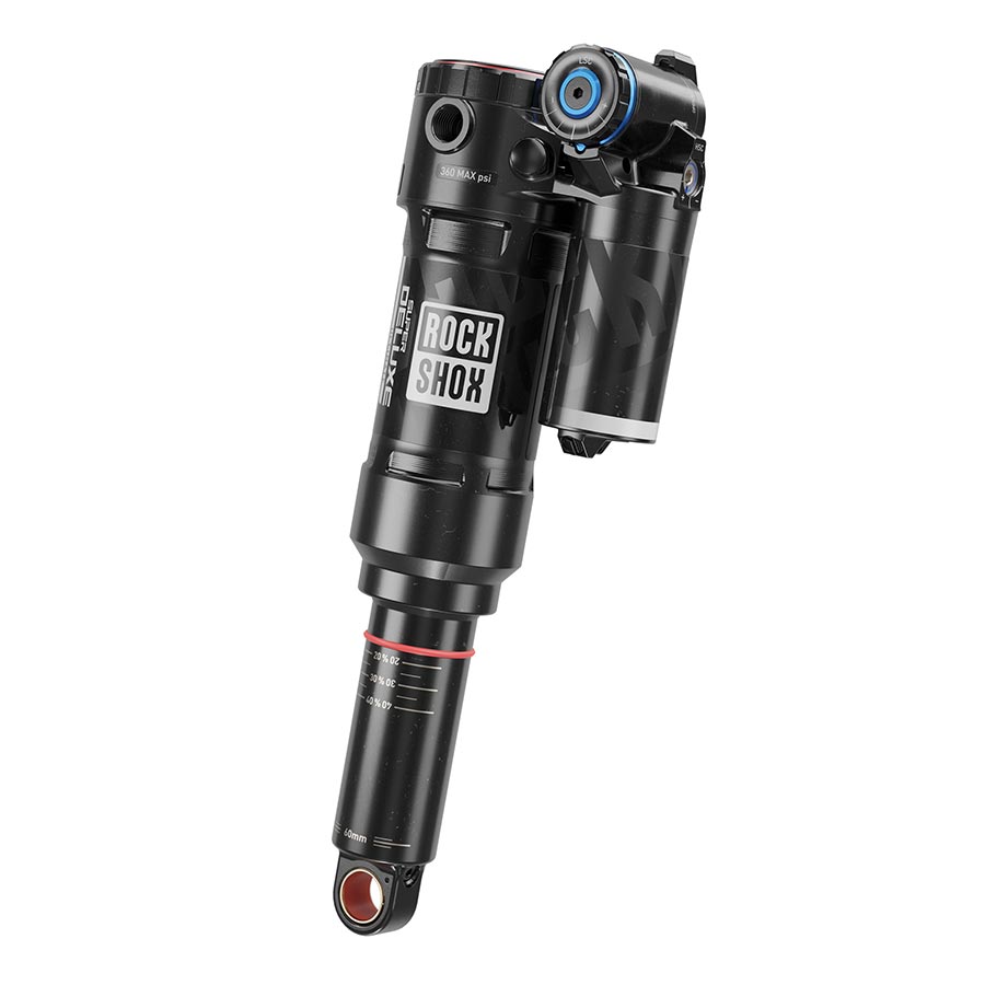 RockShox Super Deluxe Ultimate C2 Rear shock 205x60 Shaft Eyelet: Trunnion Body Eyelet: Standard 0Neg/2Sleeve Tokens Reb25/Comp26 Lockout 4