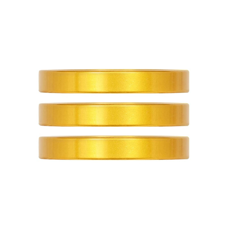 Industry Nine iRiX Headset Spacer 1-1/8 Height: 5mm Aluminum Gold 3pcs