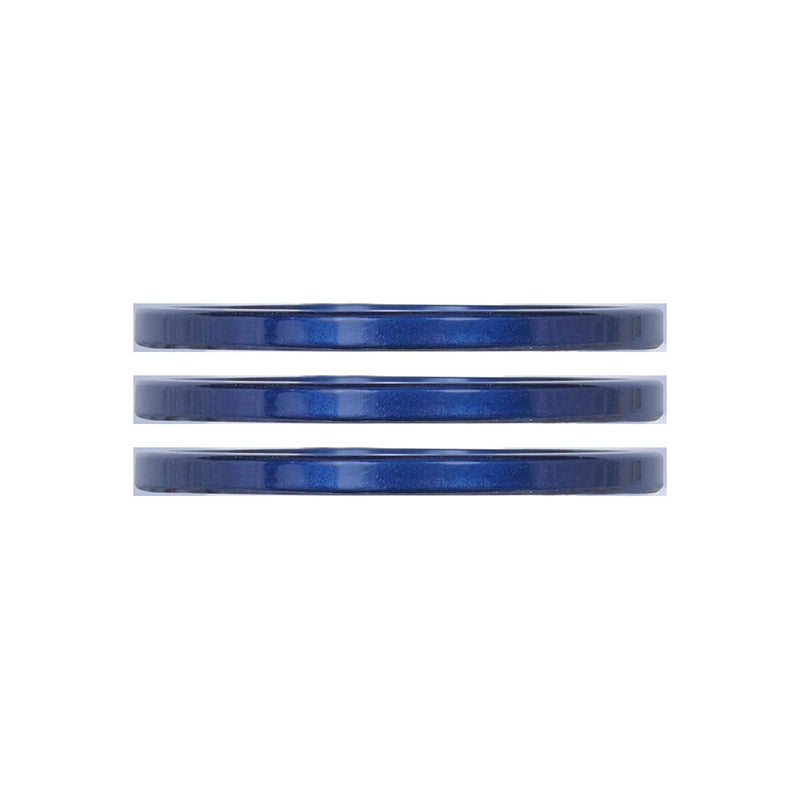 Industry Nine iRiX Headset Spacer 1-1/8 Height: 2.5mm Aluminum Blue 3pcs