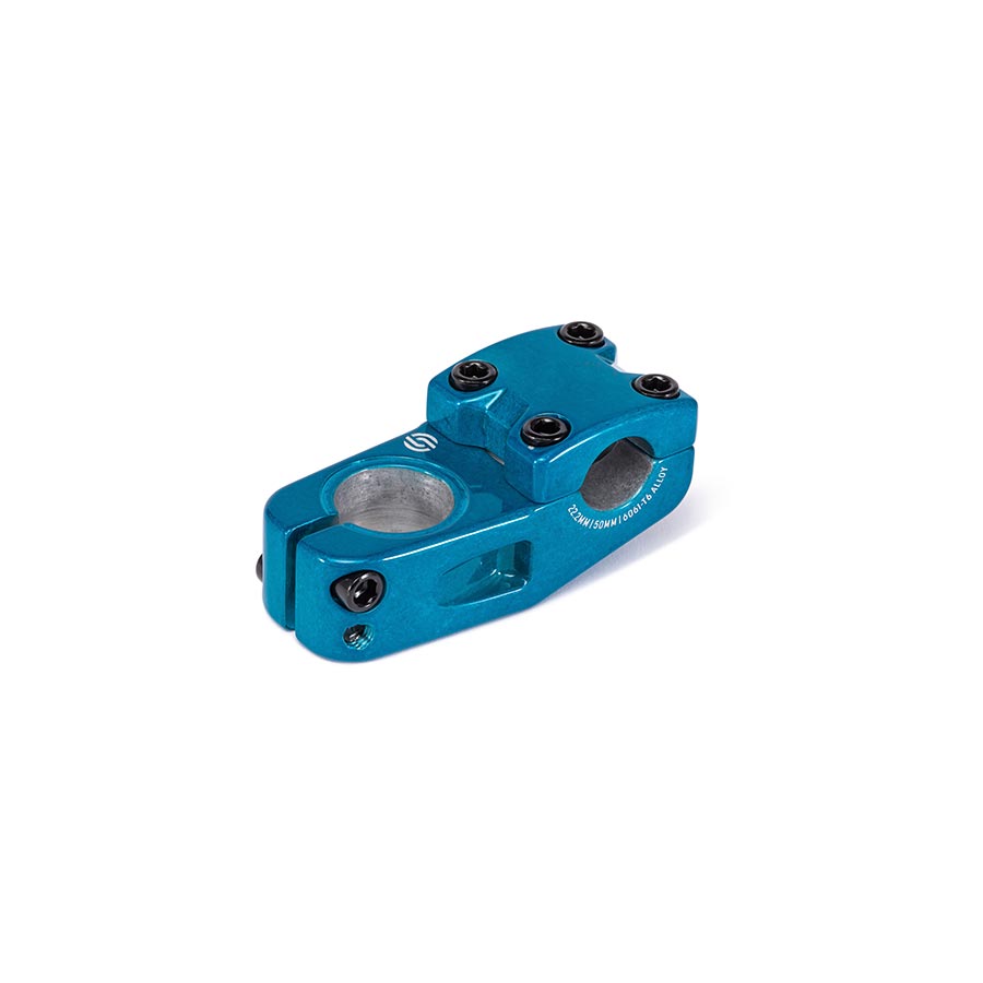 Salt Pro Toploader Stem Diameter: 22.2mm Length: 50mm Steerer: 1-1/8 Blue