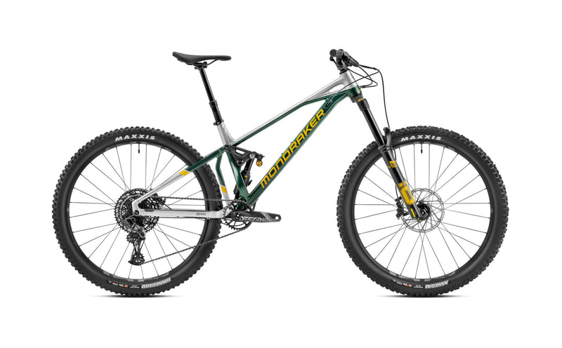 Mondraker SUPERFOXY R 29" SUPER ENDURO Mountain Bike - Green/Silver/Gray