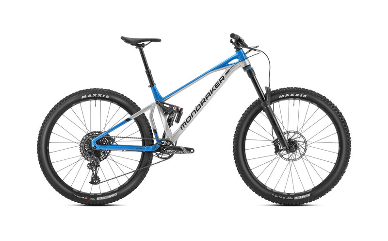 Mondraker SUPERFOXY 29" SUPER ENDURO Mountain Bike - Silver/Blue