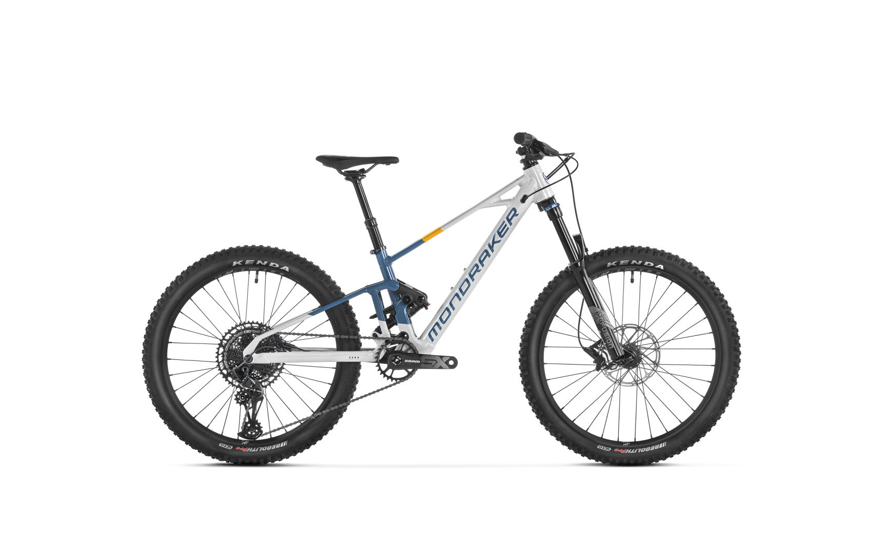 Mondraker F-TRICK 24 24" KIDS Mountain Bike - Gray/Blue/Yellow