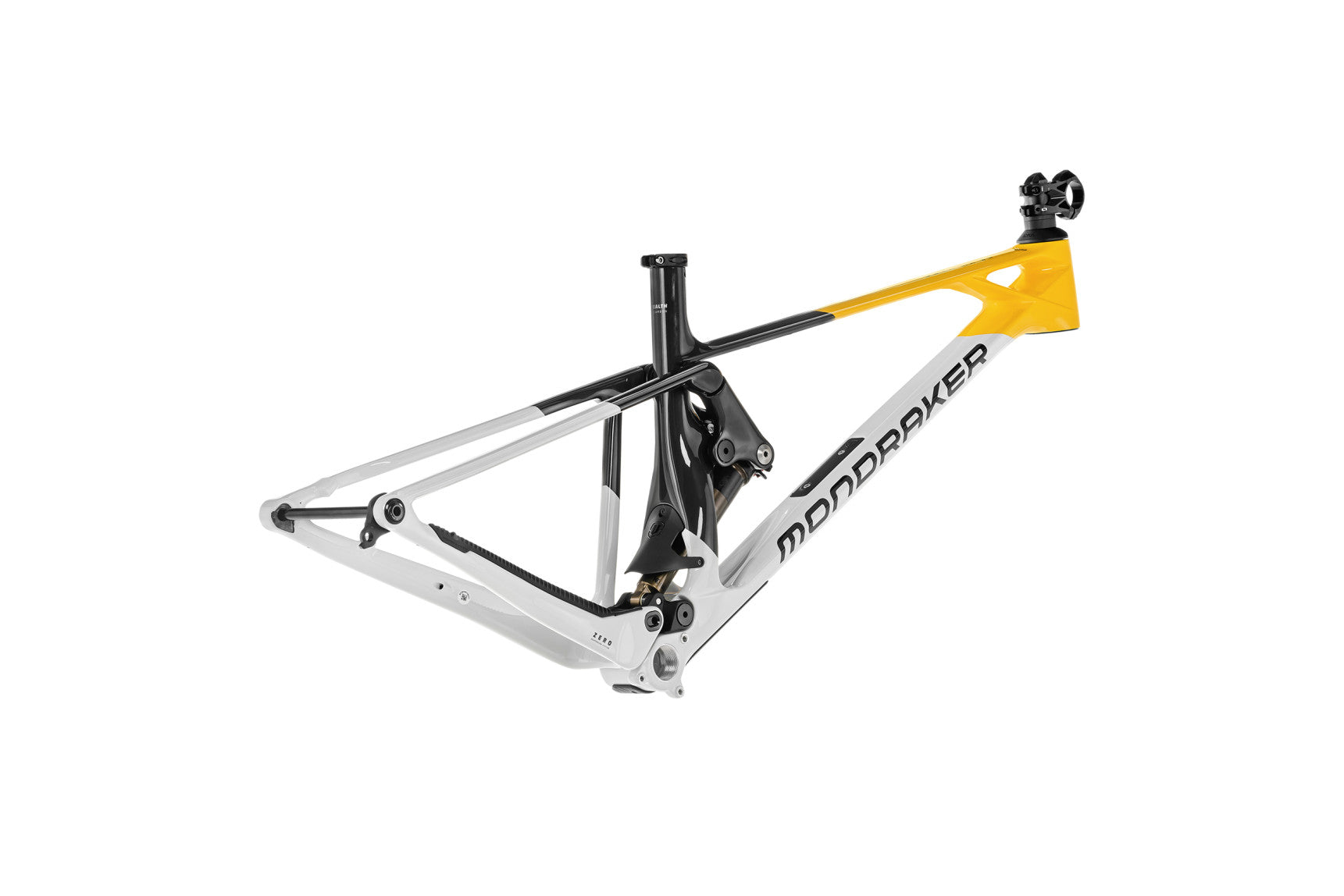 Mondraker RAZE CARBON RR SL 29" TRAIL Mountain Frame - Gray/Carbon/Yellow