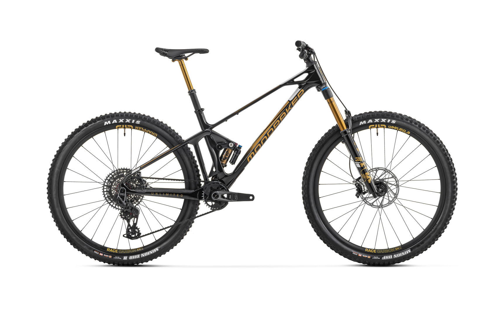 Mondraker FOXY CARBON UNLIMITED 20TH ANNIVERSARY 29" ENDURO/AM Mountain Bike - Black/Bronze/White