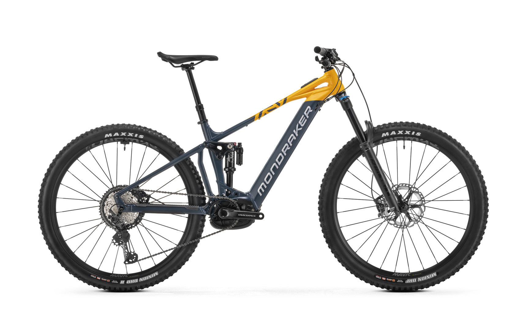 Mondraker CRAFTY RACE 29" ENDURO/AM Mountain E-Bike - Yellow/Black/Obsidian