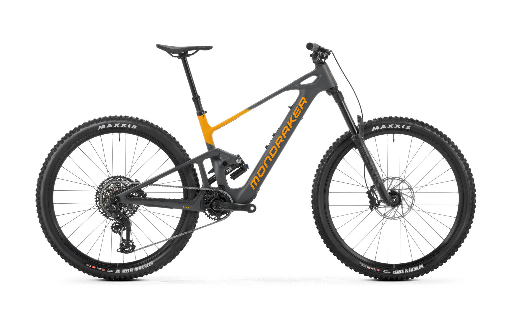 Mondraker NEAT R 29" ENDURO/AM Mountain E-Bike - Obsidian/Yellow/Gray