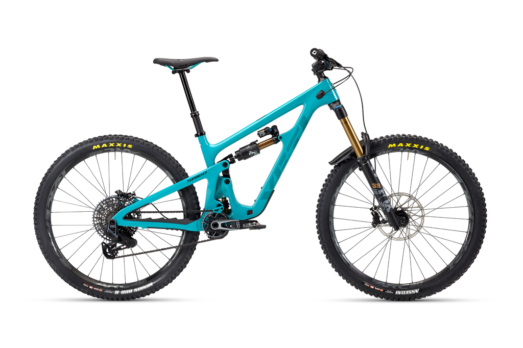 2024 Yeti SB160 Turq Series 29" Complete Mountain Bike - T3 X0 Transmission