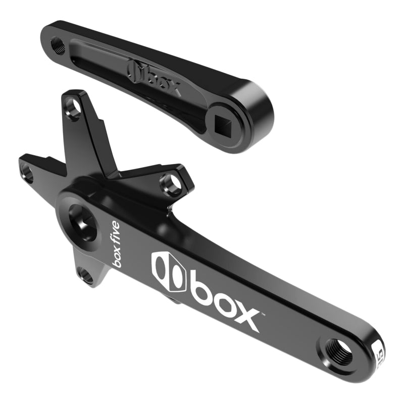 Box components .five. Square Tapered Forged 135 SQR JIS crankset black