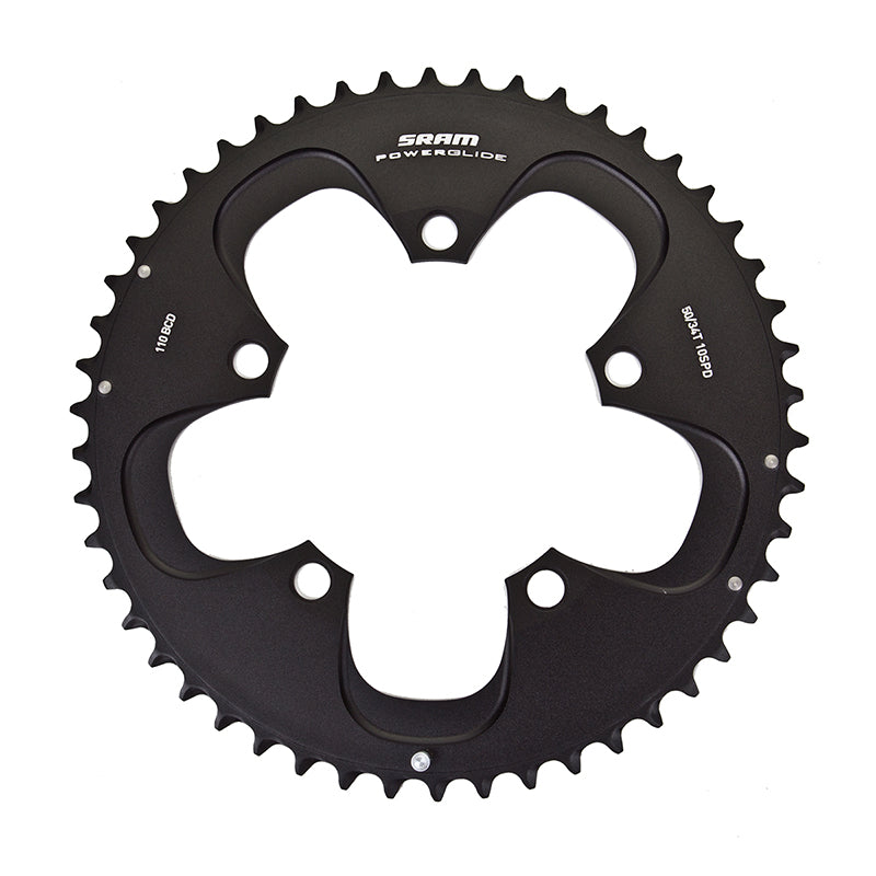 SRAM Red/Force 50T 110mm Black Chainring , Use with 34T - Open Box, New