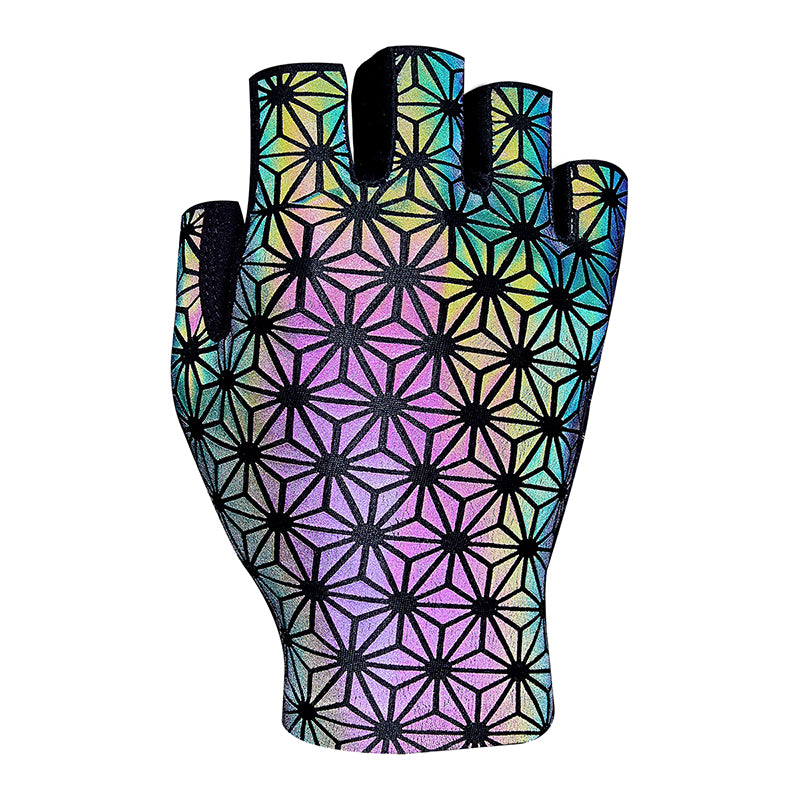 Supacaz SupaG Short Glove Fingerless Glove XL Unisex Oil Slick Yes