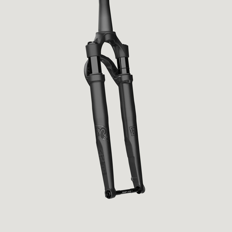 2025 FOX 32 FLOAT TC Black Ano Performance Suspension Fork - 700c, 40 mm, Kabolt 12x100, 45 mm Offset, Matte Black, Grip