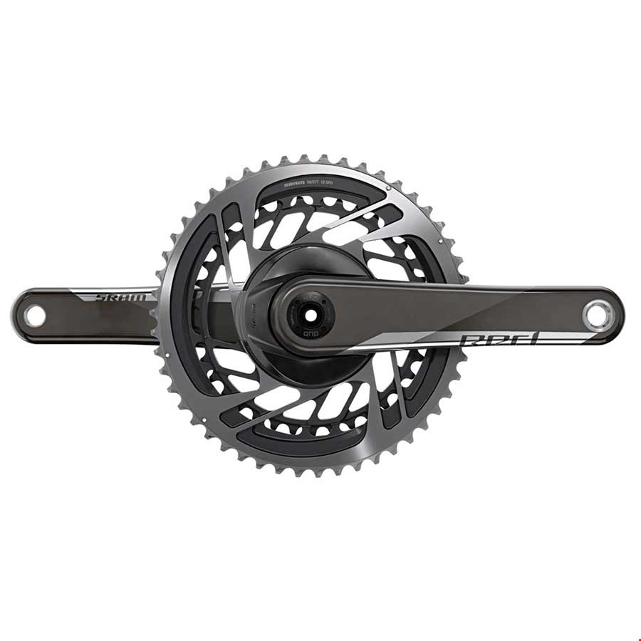 SRAM Red AXS Crankset Speed: 12 Spindle: 28.99mm BCD: Direct Mount 48/35 DUB 165mm Black Road