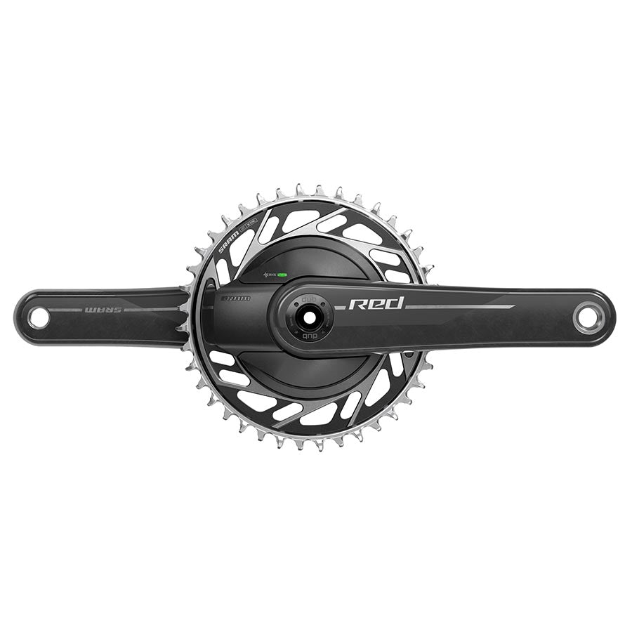 SRAM Red AXS 1x XPLR Power Meter E1 Power Meter Crankset Speed: 12/13 Spindle: 28.99mm BCD: Thread Mount 40 DUB 160mm Black Road Disc