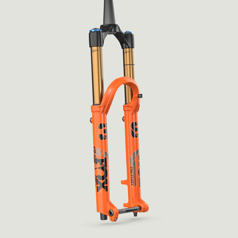 2025 FOX 36 FLOAT Kashima Factory Suspension Fork - 29in, 160 mm, Kabolt X 110, 44 mm Offset, Shiny Orange, Grip X2, 58HT