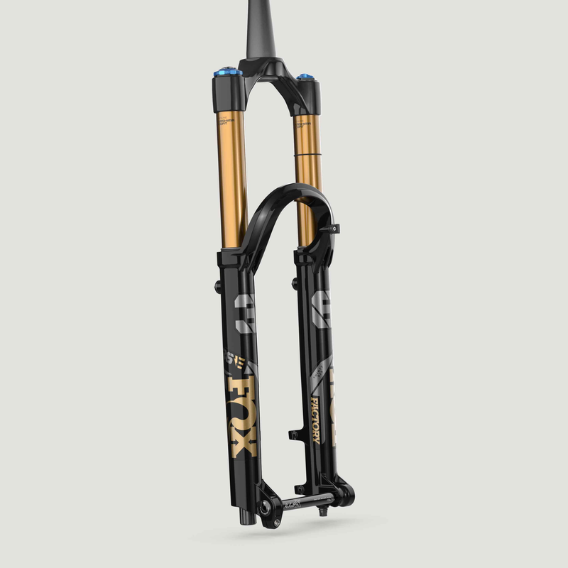 2025 FOX 36 FLOAT E-Optimized Kashima Factory Suspension Fork - 29in, 160 mm, Kabolt X 110, 44 mm Offset, Shiny Black, Grip X2, 58HT