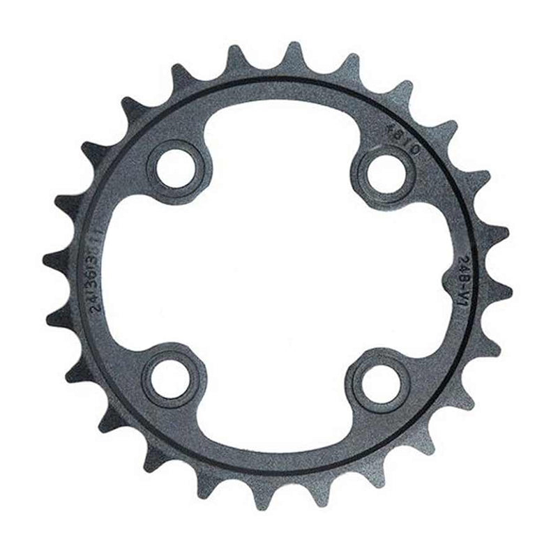 Truvativ 26T 9 sp BCD 64mm 4-Bolt Inner Chainring For MTB triple Aluminum Black 11.6215.092.000