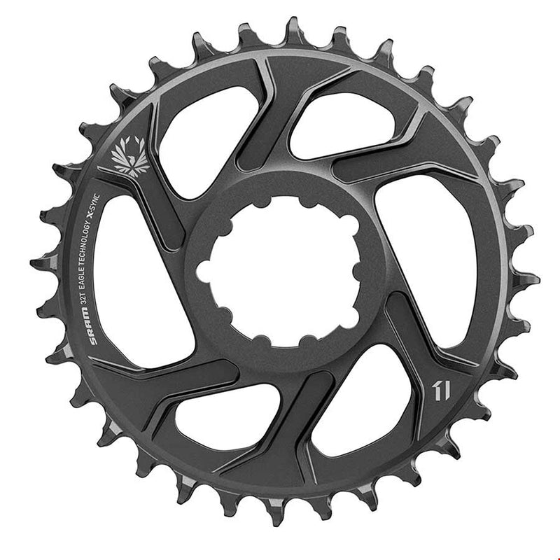 SRAM X-SYNC 2 SL XX1 Eagle Lunar Grey 6mm Chainring Teeth: 32 Speed: 12 BCD: Direct Mount Single Alloy Grey