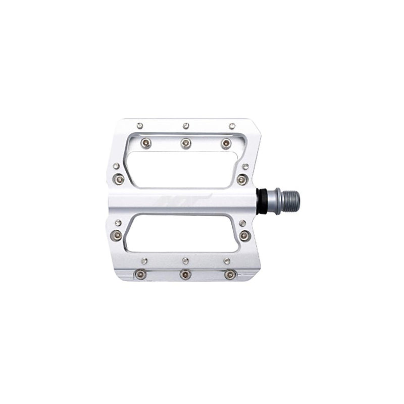 HT Components AN14A Nano Platform Pedals Body: Aluminum Spindle: Cr-Mo 9/16 Silver