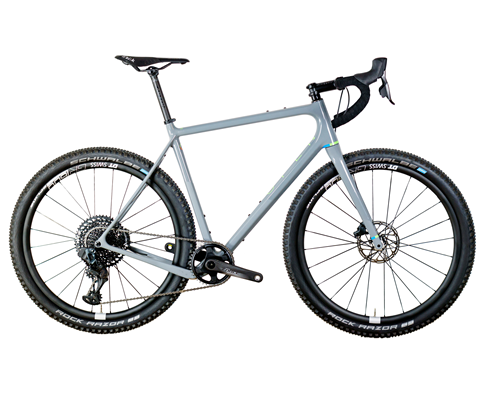 Open Cycle WI.DE 27.5" (650b) Gravel Plus Flat Mount Complete Bike - Force AXS Eagle Build, Grey/Gloss