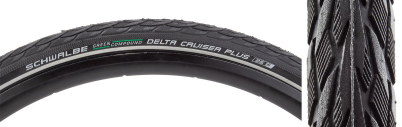 Schwalbe Delta Cruiser+ Active Twin PG 26x2.0 Standard Tire