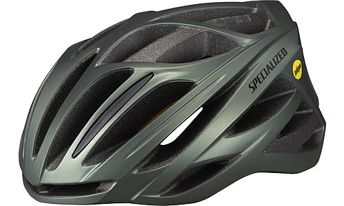 Specialized echelon ii mips helmet oak green metallic/black reflective s