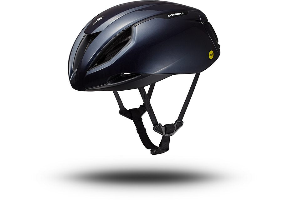 2023 SPECIALIZED S-WORKS EVADE 3 HELMET - SMALL, METALLIC DEEP MARINE